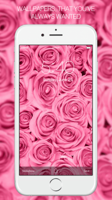 Скриншот приложения Pink Wallpapers - №1