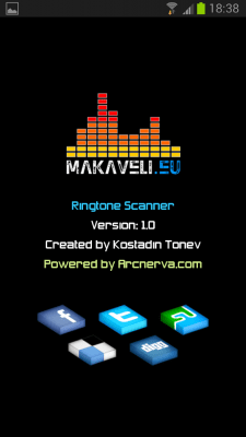 Скриншот приложения Ringtone Scanner (Setter) - №4