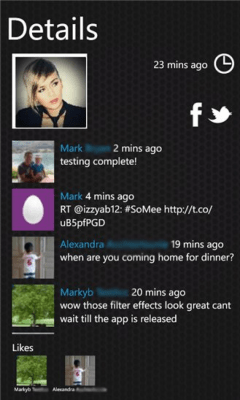 Скриншот приложения SoMee Free - №4