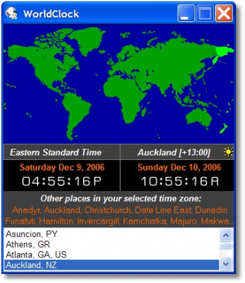 Скриншот приложения WorldClock - №1