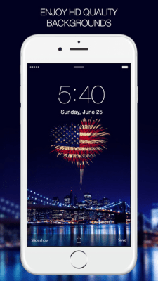 Скриншот приложения I Love USA Wallpapers - №8