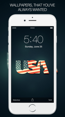 Скриншот приложения I Love USA Wallpapers - №10