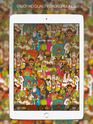 Скриншот приложения Doodle Wallpapers Collection - №4