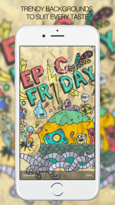 Скриншот приложения Doodle Wallpapers Collection - №6