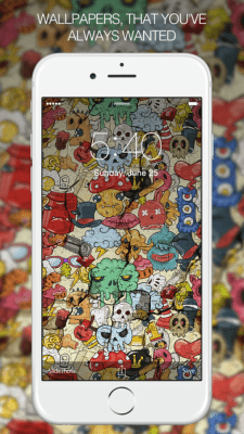 Скриншот приложения Doodle Wallpapers Collection - №10