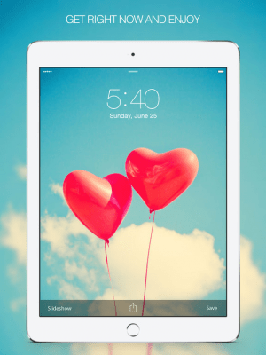 Скриншот приложения Valentines Wallpapers - №3