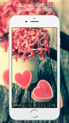 Скриншот приложения Valentines Wallpapers - №4