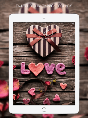 Скриншот приложения Valentines Wallpapers - №6