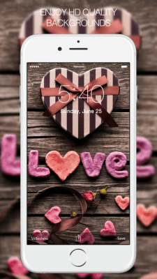 Скриншот приложения Valentines Wallpapers - №8