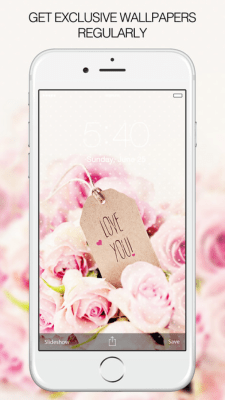 Скриншот приложения Valentines Wallpapers - №9