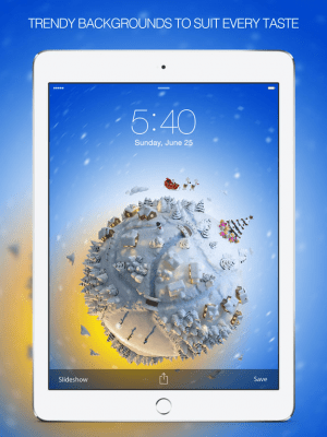 Скриншот приложения Christmas Backgrounds - №4