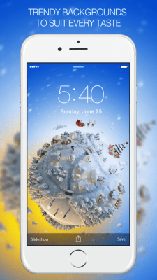 Скриншот приложения Christmas Backgrounds - №8