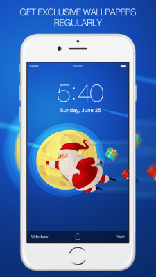 Скриншот приложения Christmas Backgrounds - №9