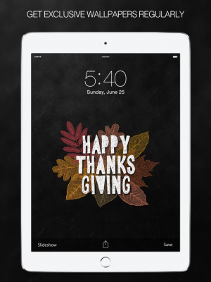 Скриншот приложения Thanksgiving Wallpapers - №2