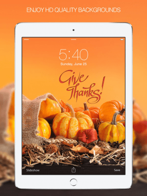 Скриншот приложения Thanksgiving Wallpapers - №3