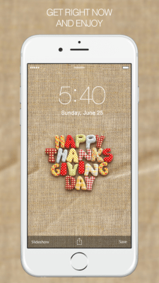 Скриншот приложения Thanksgiving Wallpapers - №7