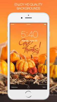 Скриншот приложения Thanksgiving Wallpapers - №8