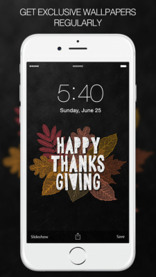 Скриншот приложения Thanksgiving Wallpapers - №9