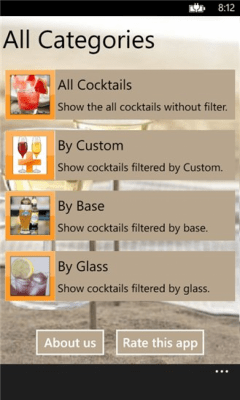 Скриншот приложения Cocktail Mixology - №3