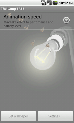 Скриншот приложения TheLamp - живые обои HD - №4