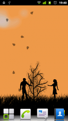 Скриншот приложения Осенняя романтика - Обои HD - №5