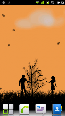 Скриншот приложения Осенняя романтика - Обои HD - №6