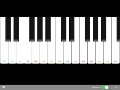 Скриншот приложения Фортепиано - №1