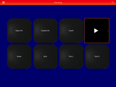 Скриншот приложения Finger Drums - №2