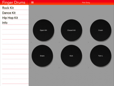 Скриншот приложения Finger Drums - №6