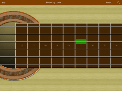Скриншот приложения гитара HD - №2