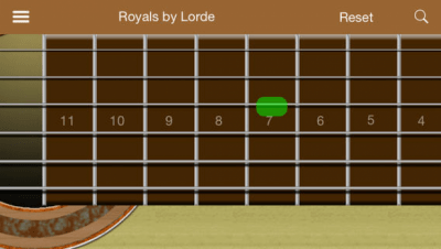 Скриншот приложения гитара HD - №4