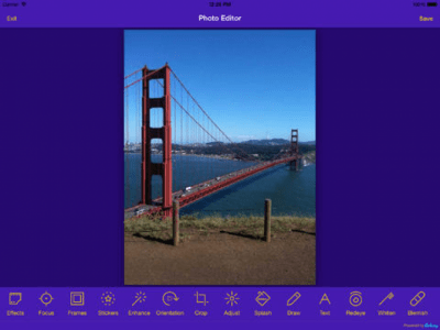Скриншот приложения Photo Editor на OnBeat - №5