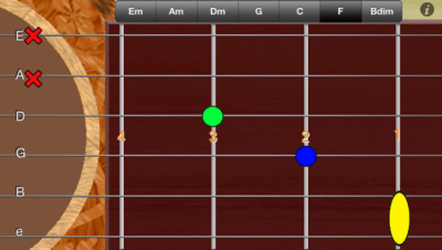 Скриншот приложения Научиться играть на гитаре! - №2