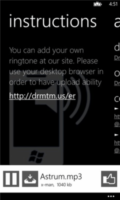 Скриншот приложения Easy Ringtone - №3