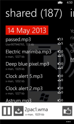 Скриншот приложения Easy Ringtone - №5