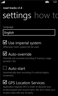 Скриншот приложения Road Tracks - №5