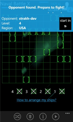 Скриншот приложения Battleships (Multiplayer) - №1