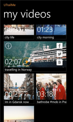 Скриншот приложения UTrailMe - Live Video Streaming - №5