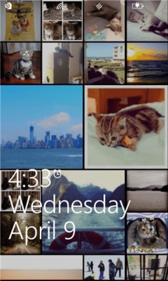Скриншот приложения Lock Screen Mosaic - №5