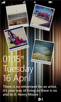 Скриншот приложения Lock Screen Mosaic - №6