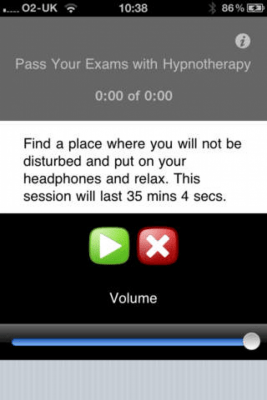 Скриншот приложения Exam Success Hypnotherapy - №1