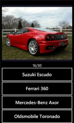 Скриншот приложения Name That Car - №5