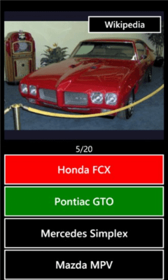 Скриншот приложения Name That Car - №8