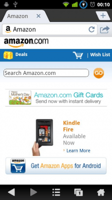 Скриншот приложения Ninesky браузер - №4