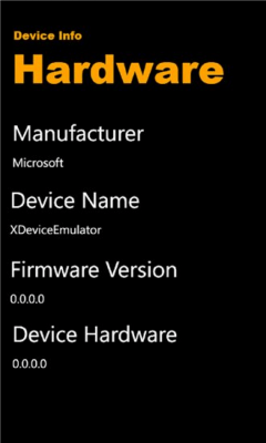 Скриншот приложения Device Info - №3