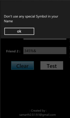 Скриншот приложения Friendship_meter - №6