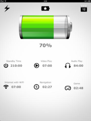 Скриншот приложения Battery - №1