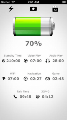 Скриншот приложения Battery - №2