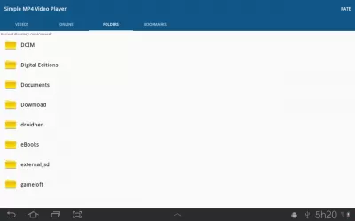 Скриншот приложения Простой MP4-плеер Видео - №5
