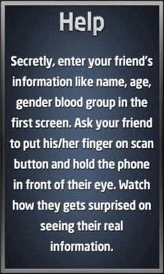 Скриншот приложения Retina Scanner - №6
